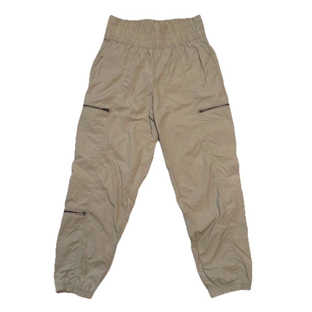 JoyLab Women's High Rise Relaxed Leg Full Cargo Pants Midweight Sz Medium